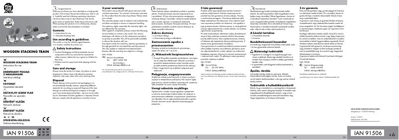 Imagen de la primera página del manual del dispositivo IAN 91506