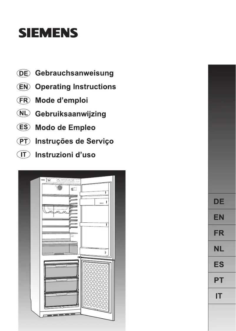 Image de la première page du manuel de l'appareil KG33VX96