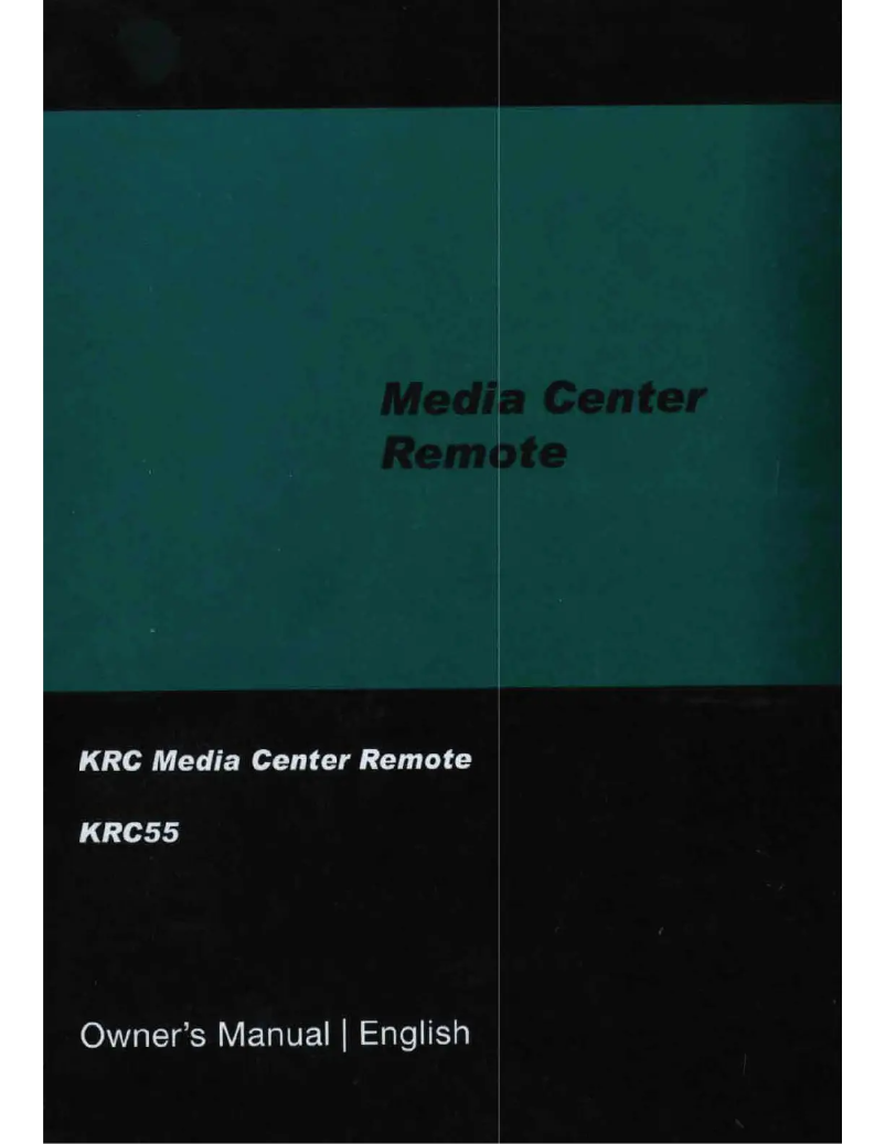 Page 1 de la notice Manuel utilisateur Kicker KRC55