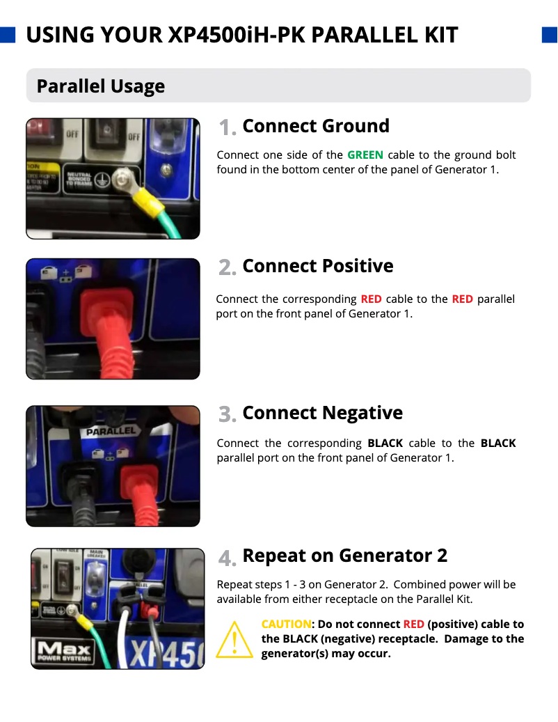 Image de la première page du manuel de l'appareil XP4500iH-PK