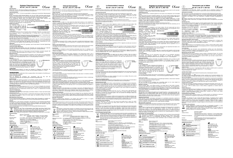 Página 1 del manual Manual de usuario Scala SC 37 T