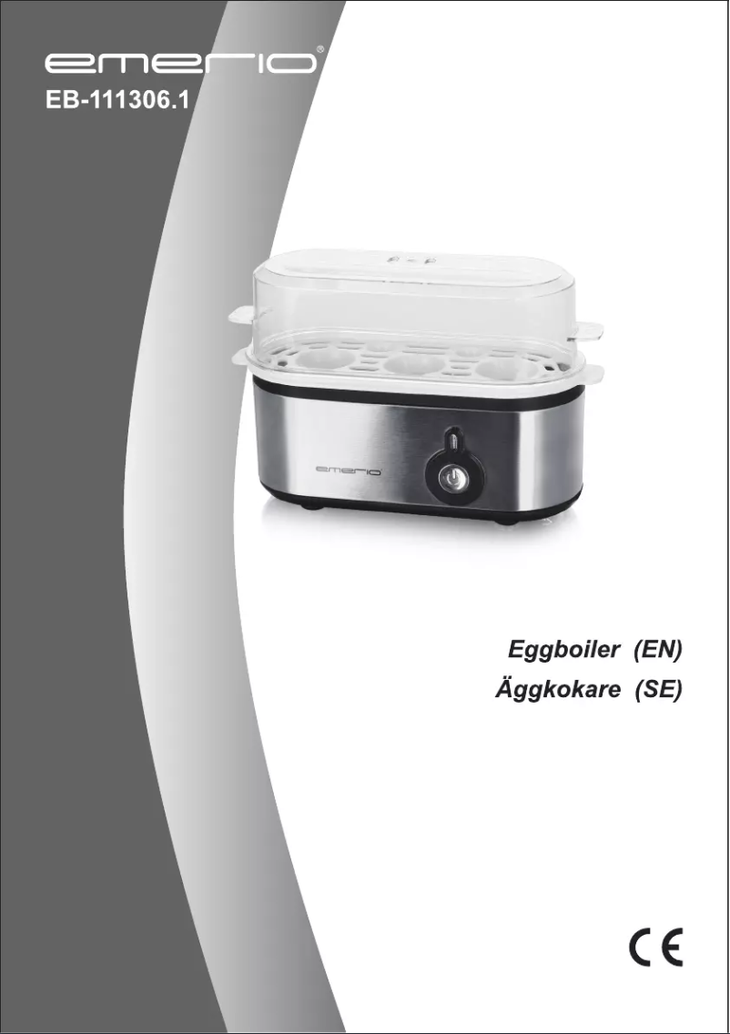 Page 1 de la notice Manuel utilisateur Emerio EB-111306.1