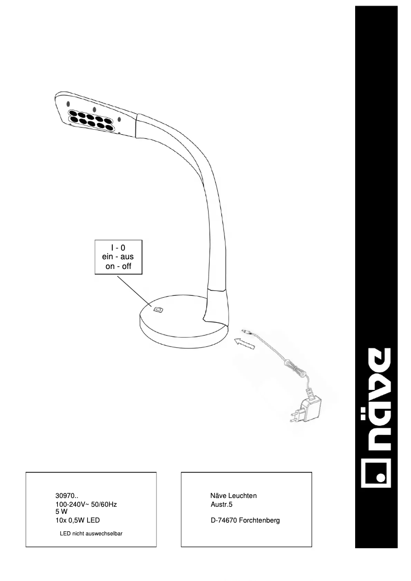 Página 1 del manual Manual de usuario Näve Jim