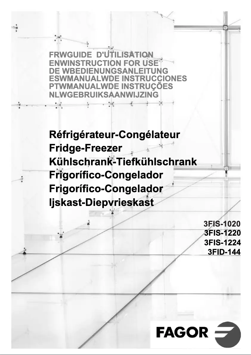 Image de la première page du manuel de l'appareil 3FIS 1020
