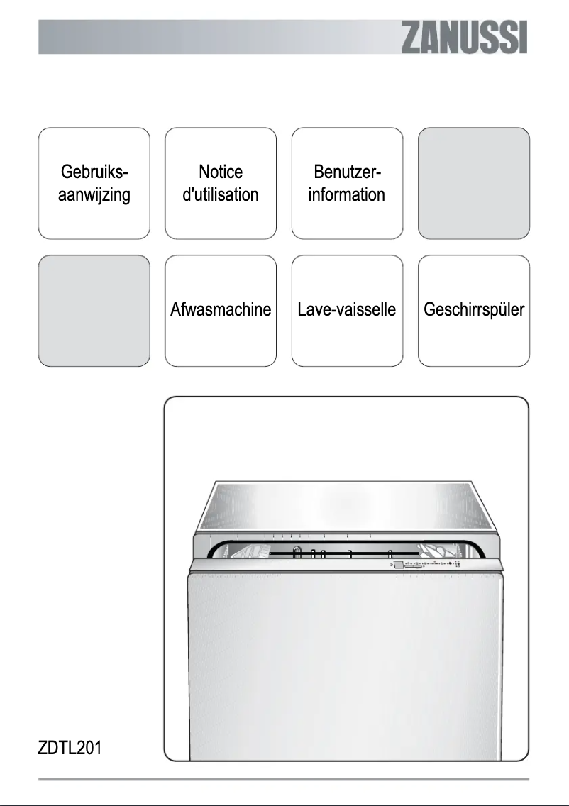 Image de la première page du manuel de l'appareil ZDTL201