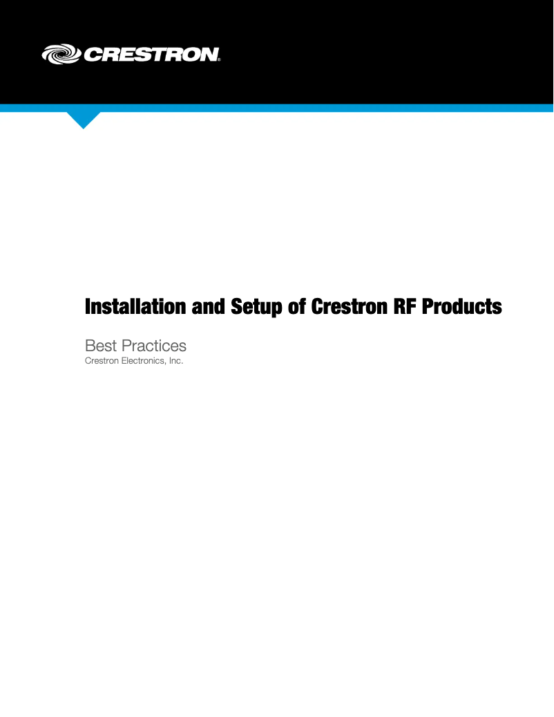 Página 1 del manual Manual de usuario Crestron GLS-LDL-EX-BATT