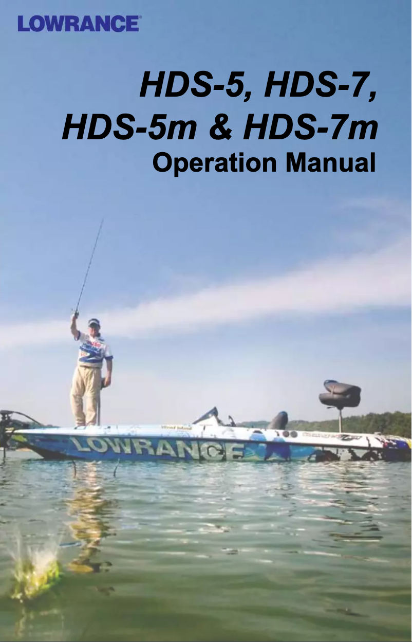 Página 1 del manual Manual de usuario Lowrance HDS-5 Gen2