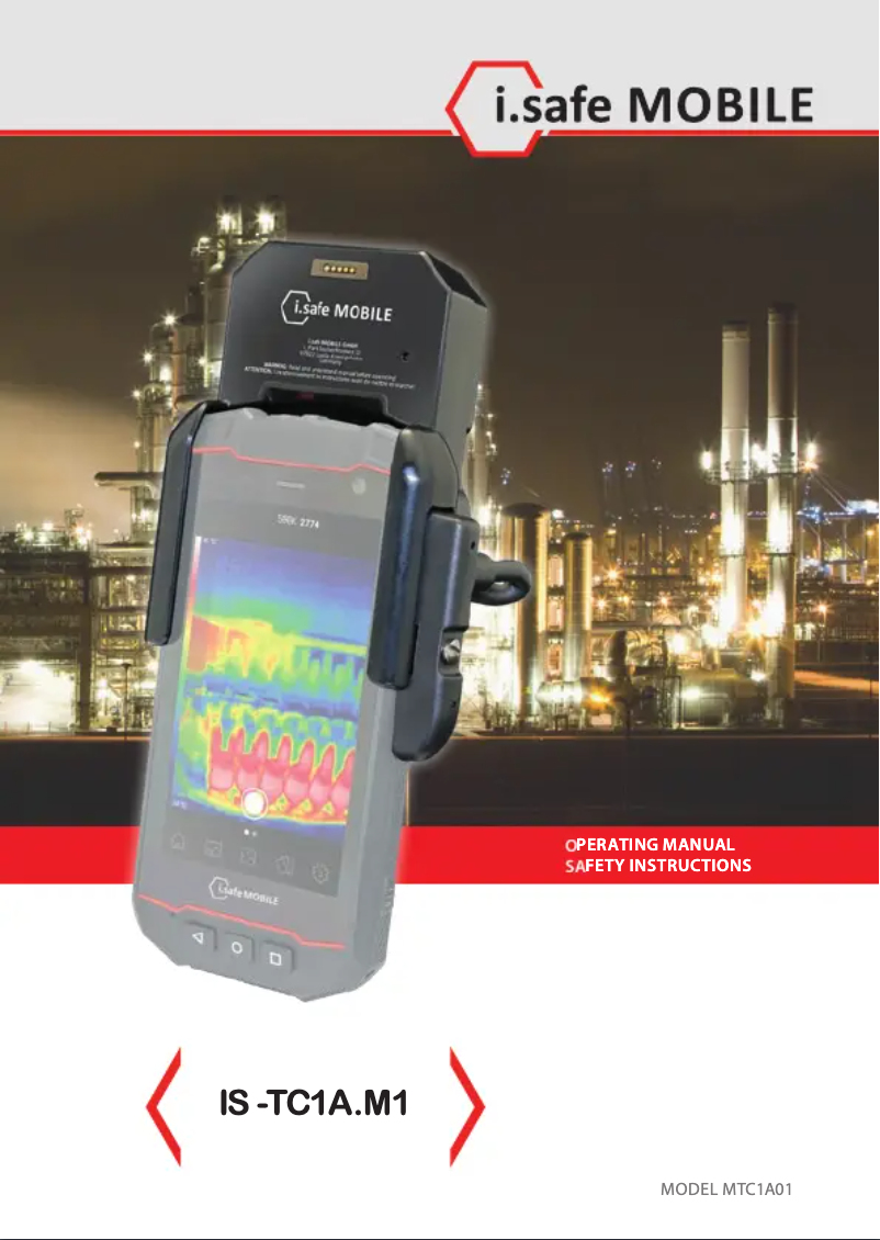 Page 1 de la notice Manuel utilisateur i.safe Mobile IS-TC1A.M1