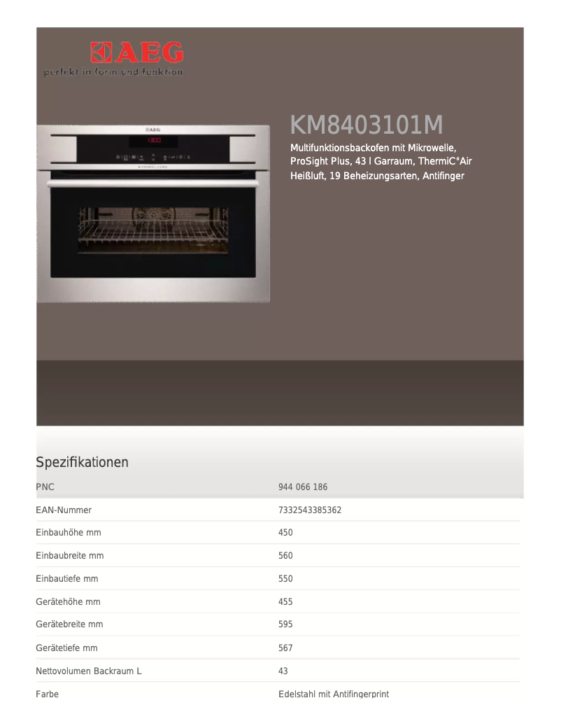 Imagen de la primera página del manual del dispositivo KM8403101M