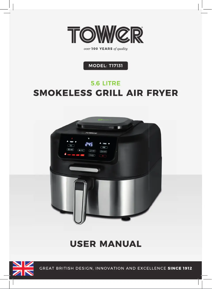 Image de la première page du manuel de l'appareil Vortx T17131