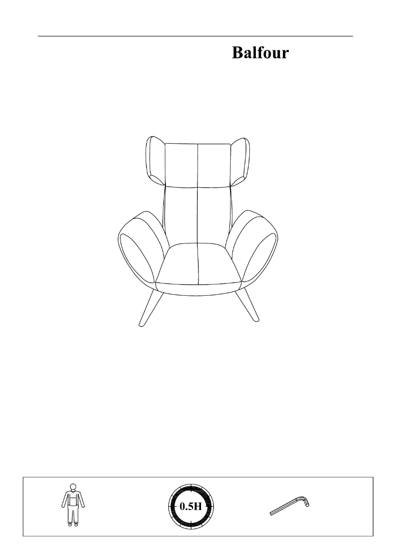 Page 1 de la notice Manuel utilisateur JYSK Dejbjerg