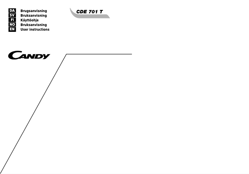 Image de la première page du manuel de l'appareil LSCDE701TNOR