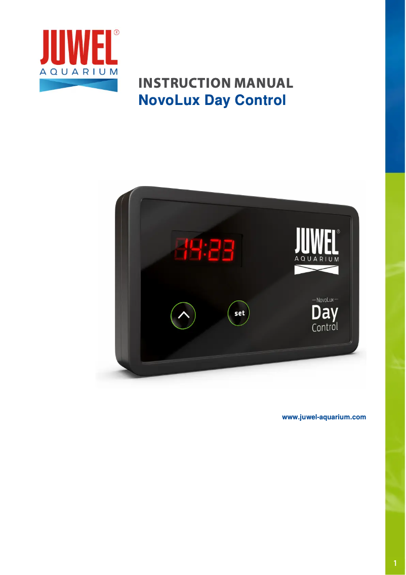 Image de la première page du manuel de l'appareil NovoLux Day Control