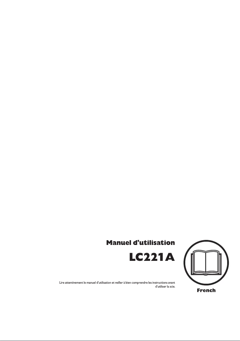 Page n°1 - Manuel utilisateur Husqvarna LC 221A