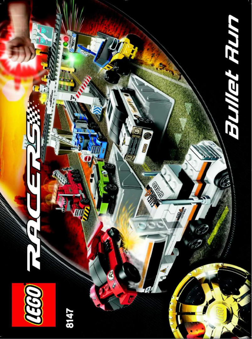 Page n°1 - Manuel utilisateur Lego Racers 8147