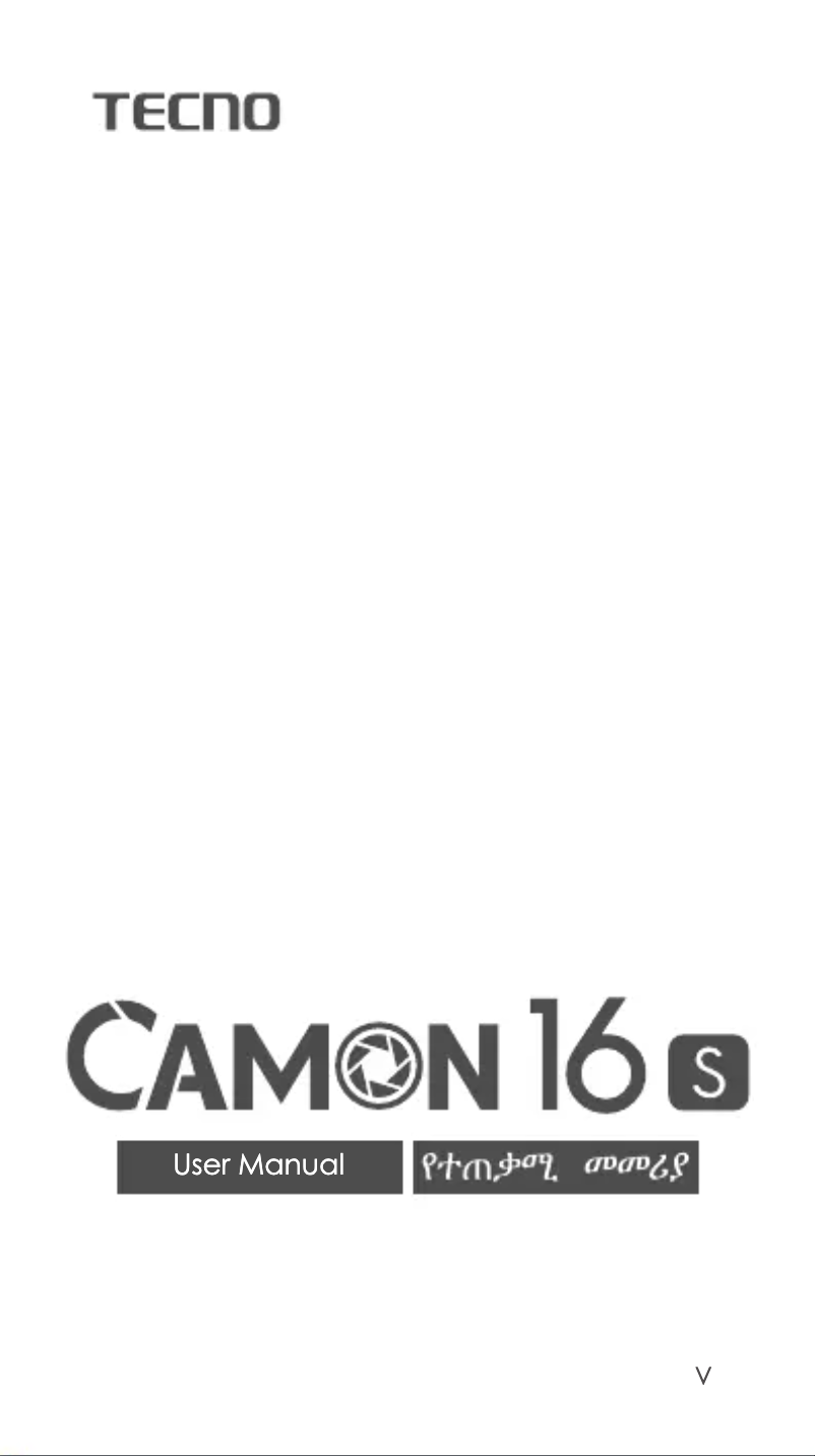 Page n°1 - Manuel utilisateur Tecno Camon 16 S