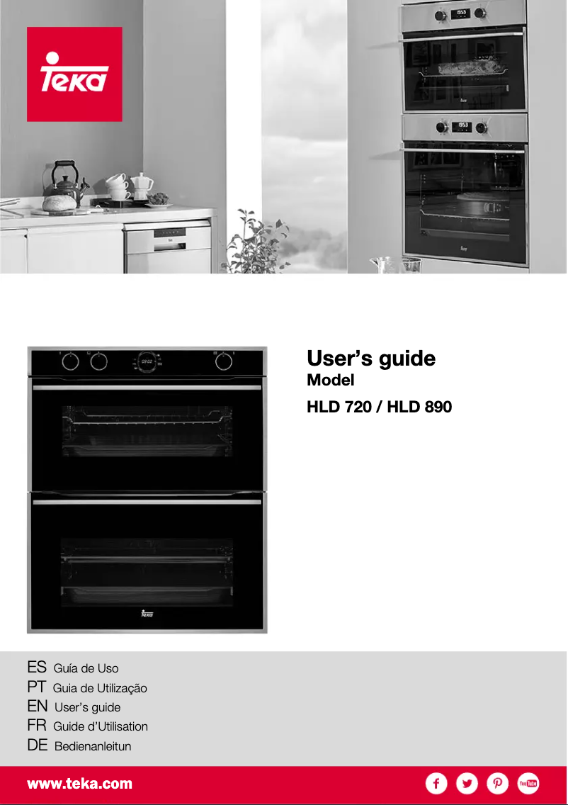 Page 1 de la notice Manuel utilisateur Teka HLD 720