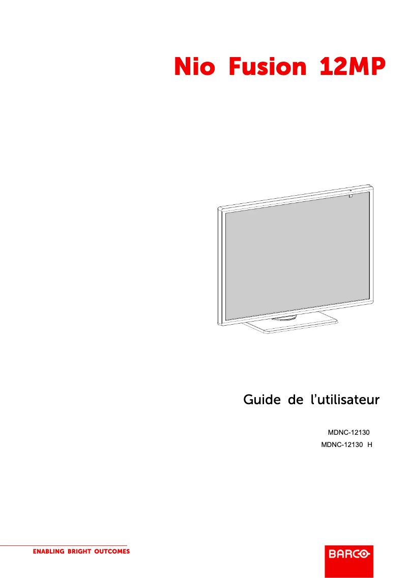 Image de la première page du manuel de l'appareil Nio Fusion 12MP MDNC-12130