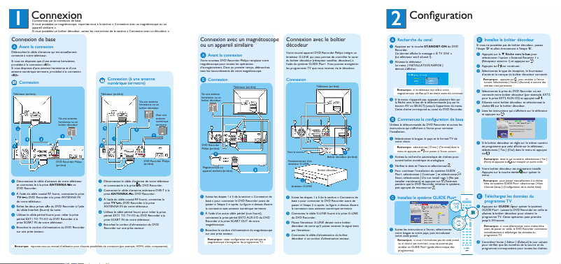 Imagen de la primera página del manual del dispositivo DVDR9000H