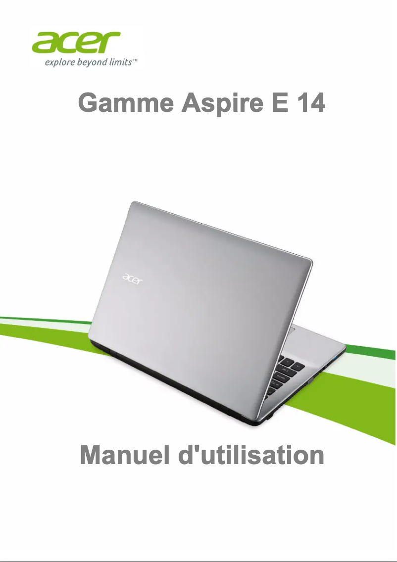 Página 1 del manual Manual de usuario Acer Aspire E5-471G