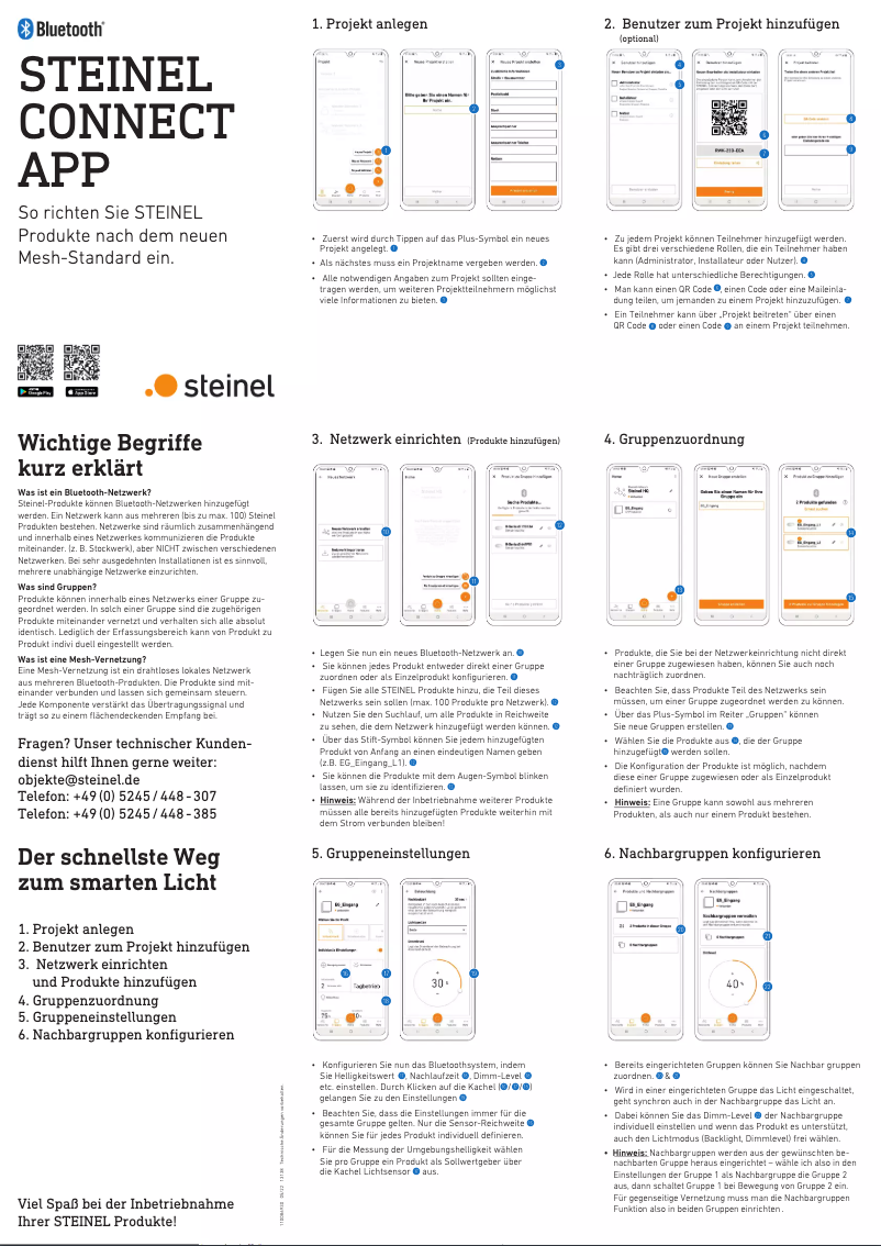 Página 1 del manual Guía de inicio rápido Steinel RS PRO R30 Basic Q SC