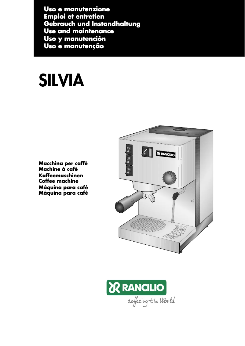 Image de la première page du manuel de l'appareil Silvia