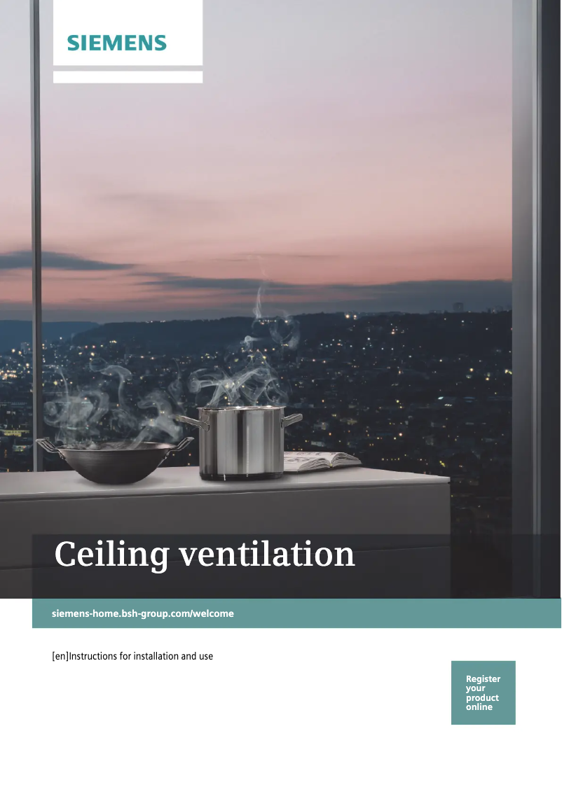 Page n°1 - Guide d'installation Siemens LR97CBS25B