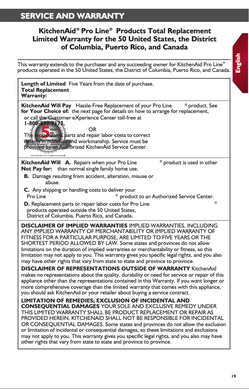 Image de la première page du manuel de l'appareil KHB3581FP