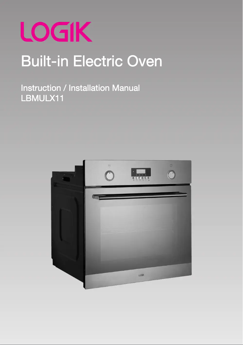 Page 1 de la notice Manuel utilisateur Logik LBMULX11