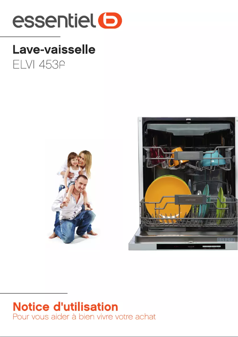 Image de la première page du manuel de l'appareil ELVI 453f