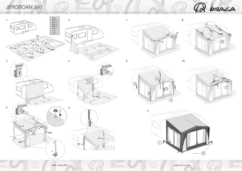 Página 1 del manual Manual de usuario Inaca Jeroboam 360