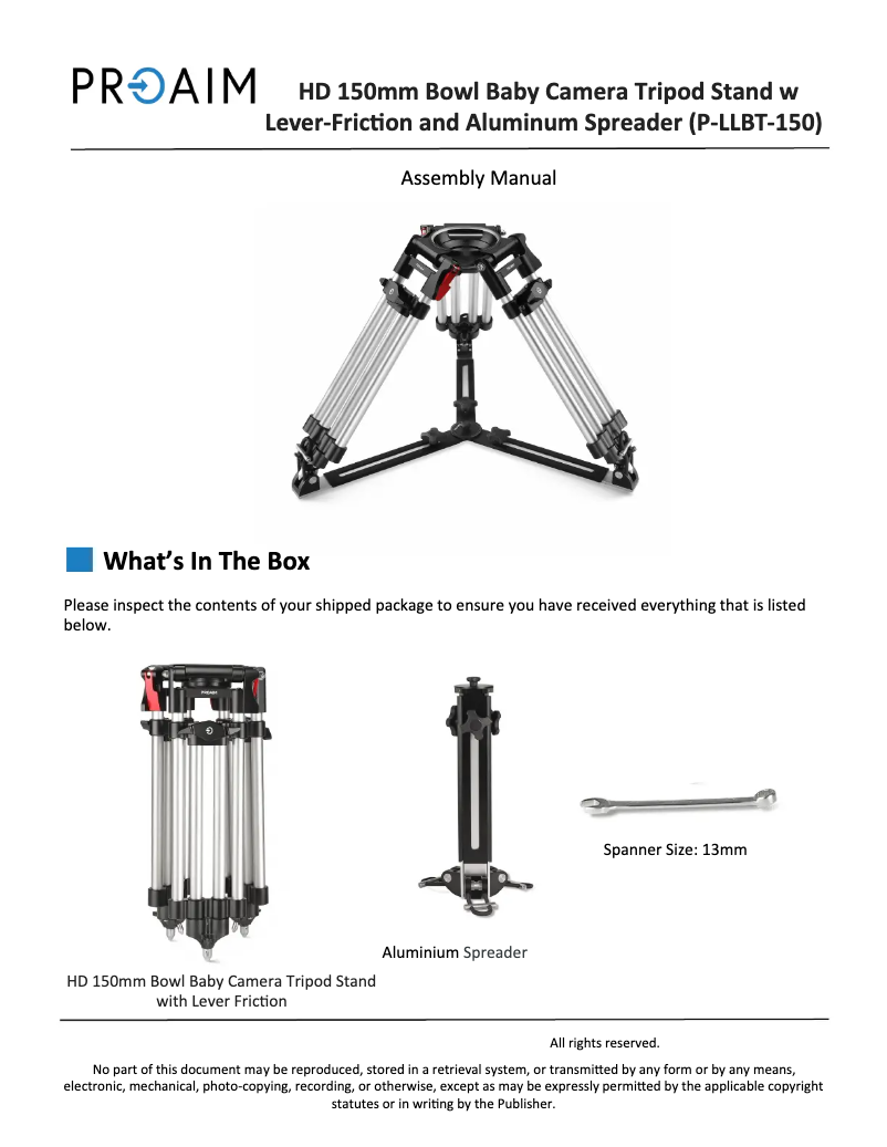 Image de la première page du manuel de l'appareil P-LLBT-150