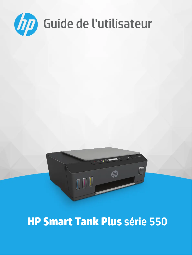 Image de la première page du manuel de l'appareil Smart Tank Plus 559