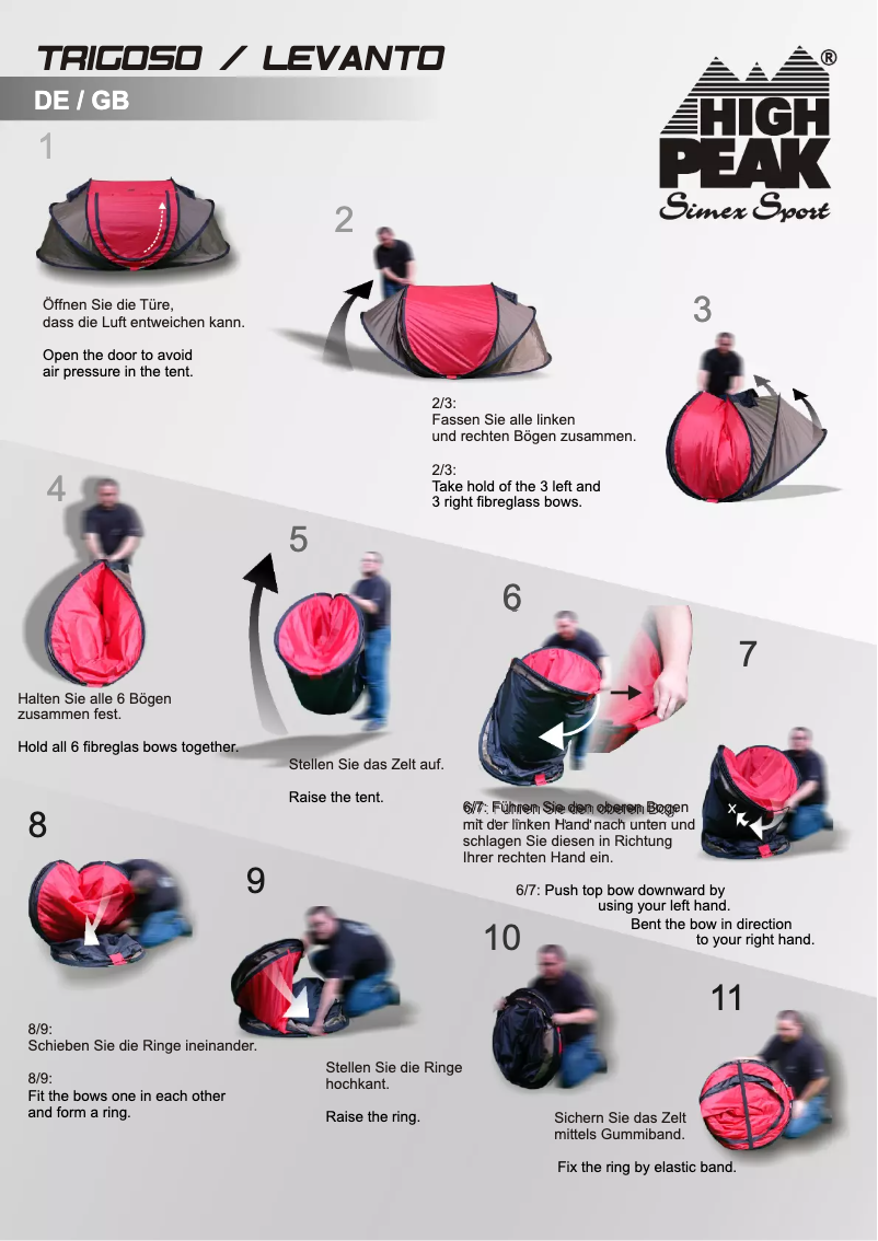 Image de la première page du manuel de l'appareil Trigoso