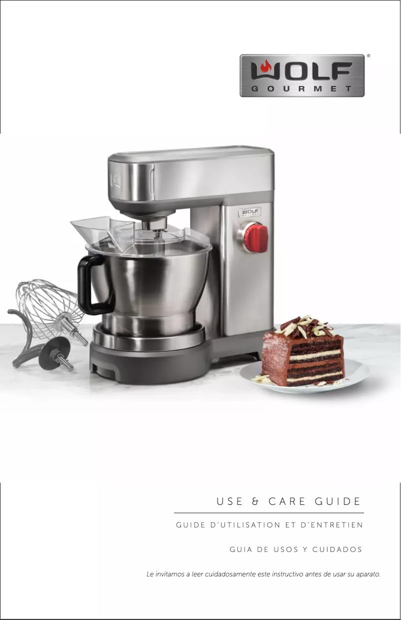 Page 1 de la notice Manuel utilisateur Wolf WGSM100S
