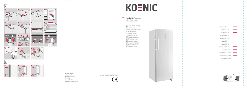 Image de la première page du manuel de l'appareil KFZ 511 E NF