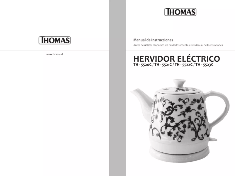 Page n°1 - Manuel utilisateur Thomas TH-5523C