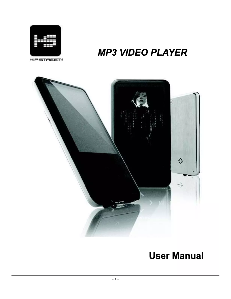 Image de la première page du manuel de l'appareil HS-016