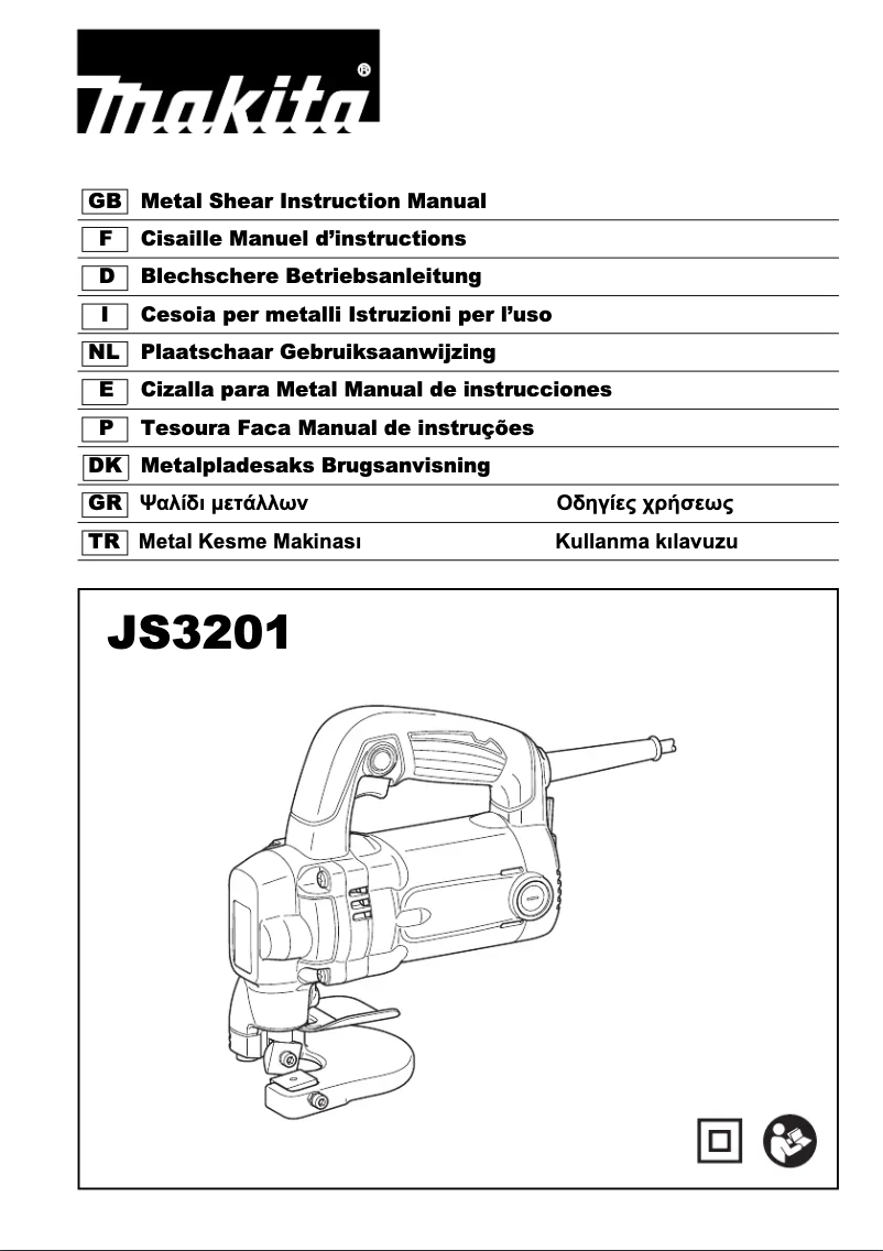 Page 1 de la notice Manuel utilisateur Makita JS3201