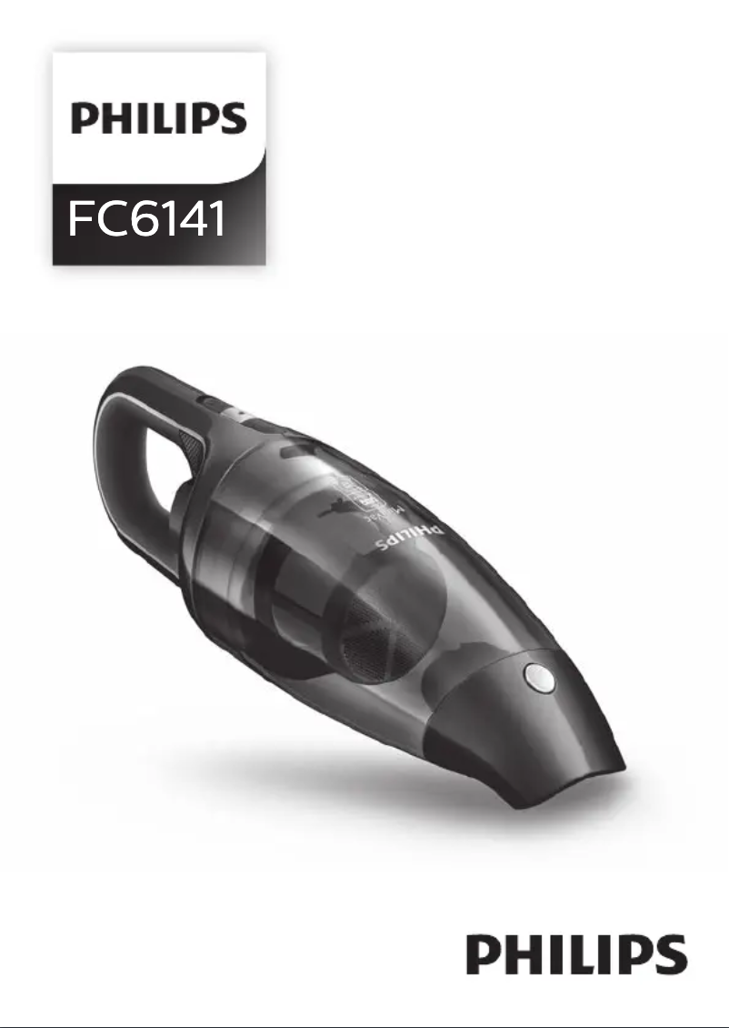 Image de la première page du manuel de l'appareil MiniVac FC6141