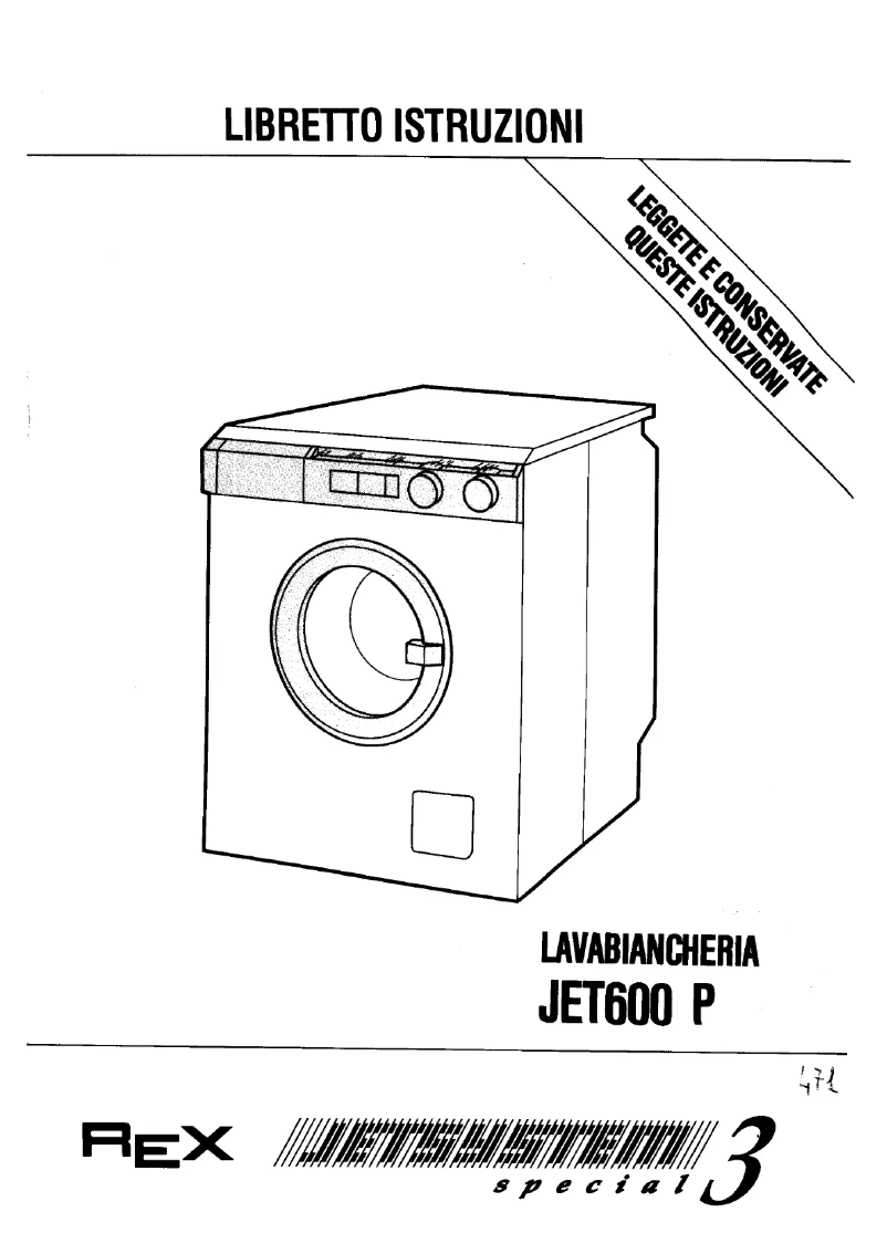 Image de la première page du manuel de l'appareil JET600