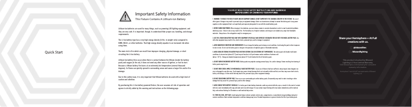 Página 1 del manual Manual de usuario Blizzard Hemisphere