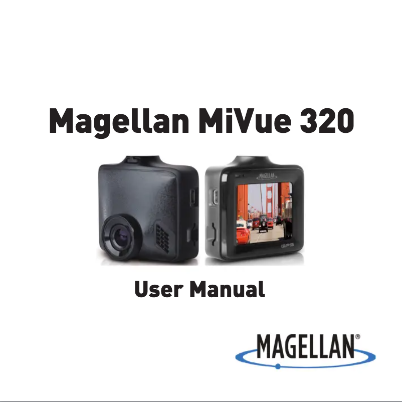 Image de la première page du manuel de l'appareil MiVue 320