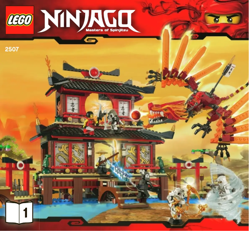 Page n°1 - Manuel utilisateur Lego Fire Temple