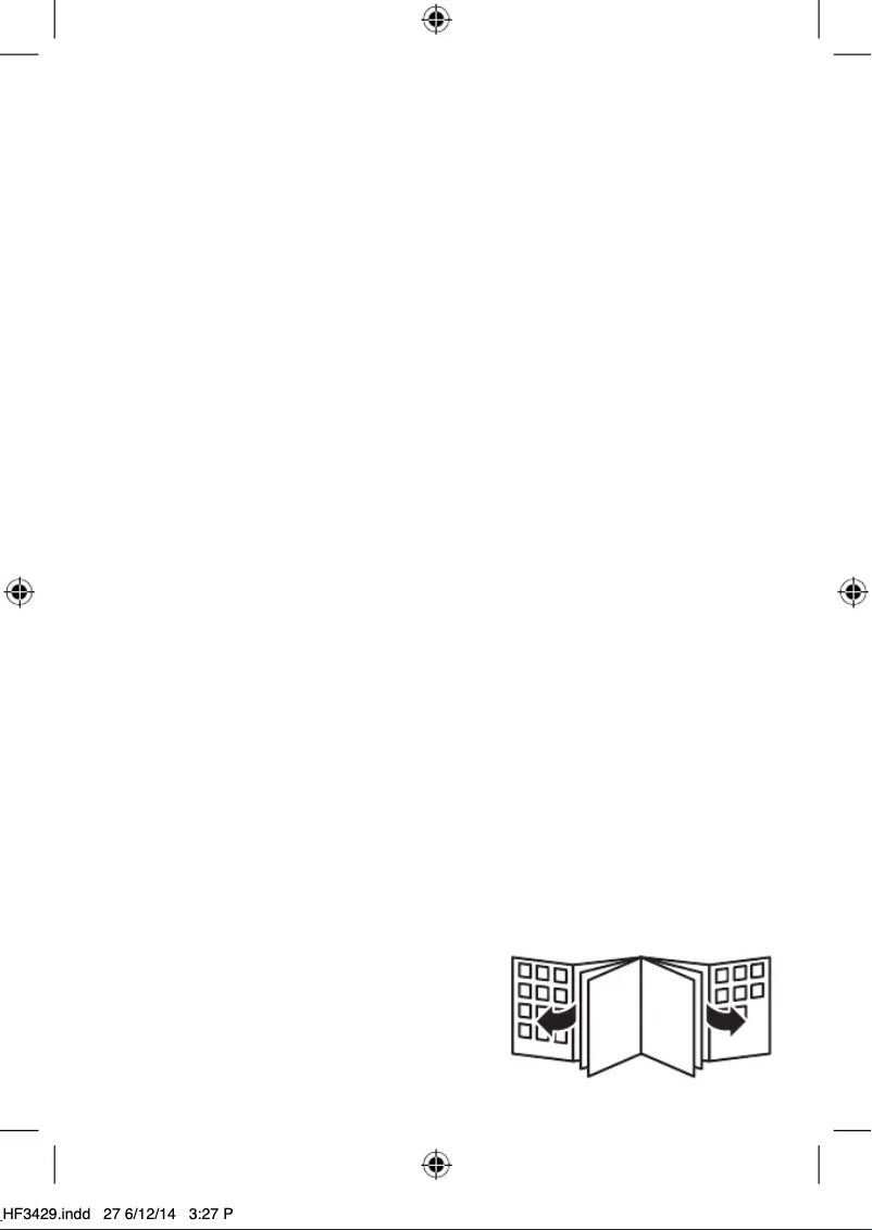 Page 1 de la notice Manuel utilisateur Philips goLITE BLU HF3429