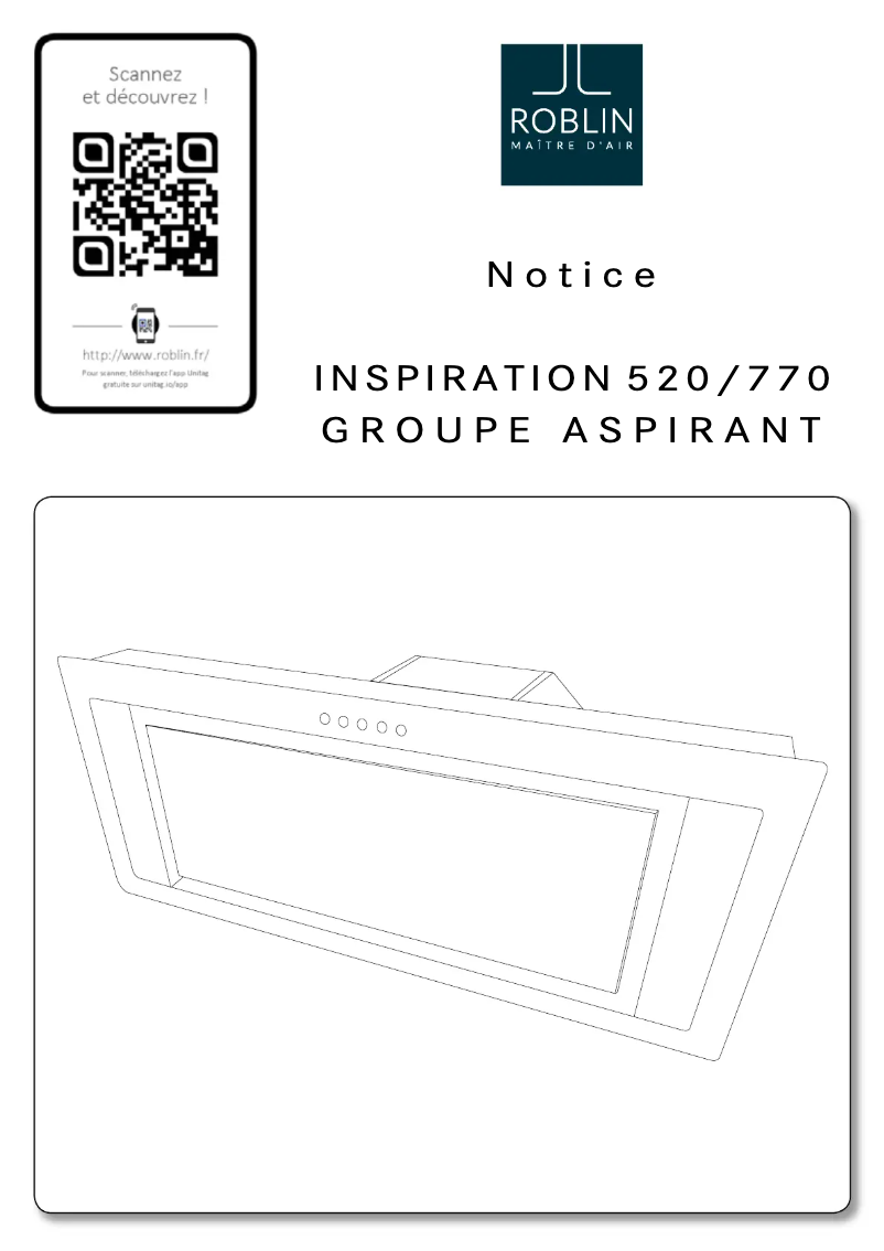 Page n°1 - Manuel utilisateur Roblin Inspiration 520