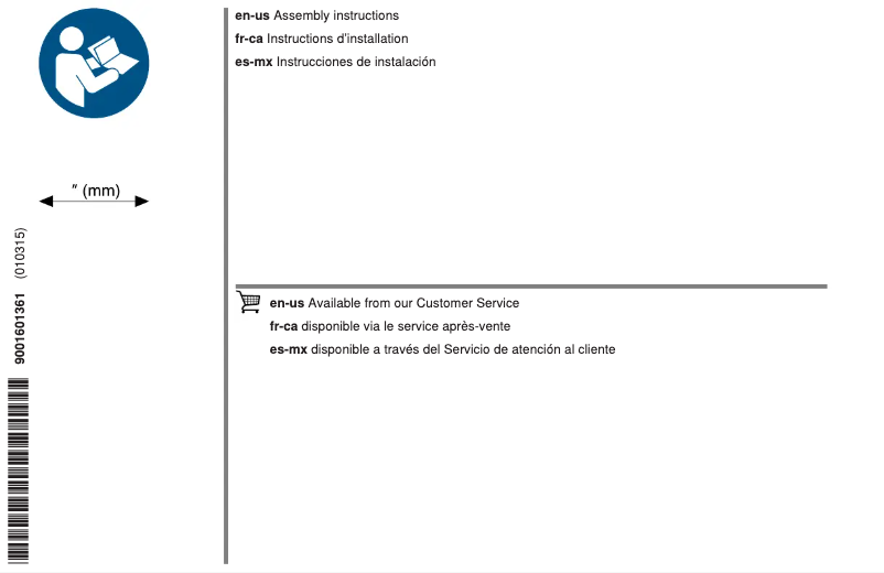 Página 1 del manual Instrucciones / montaje Bosch B36CL80SNS