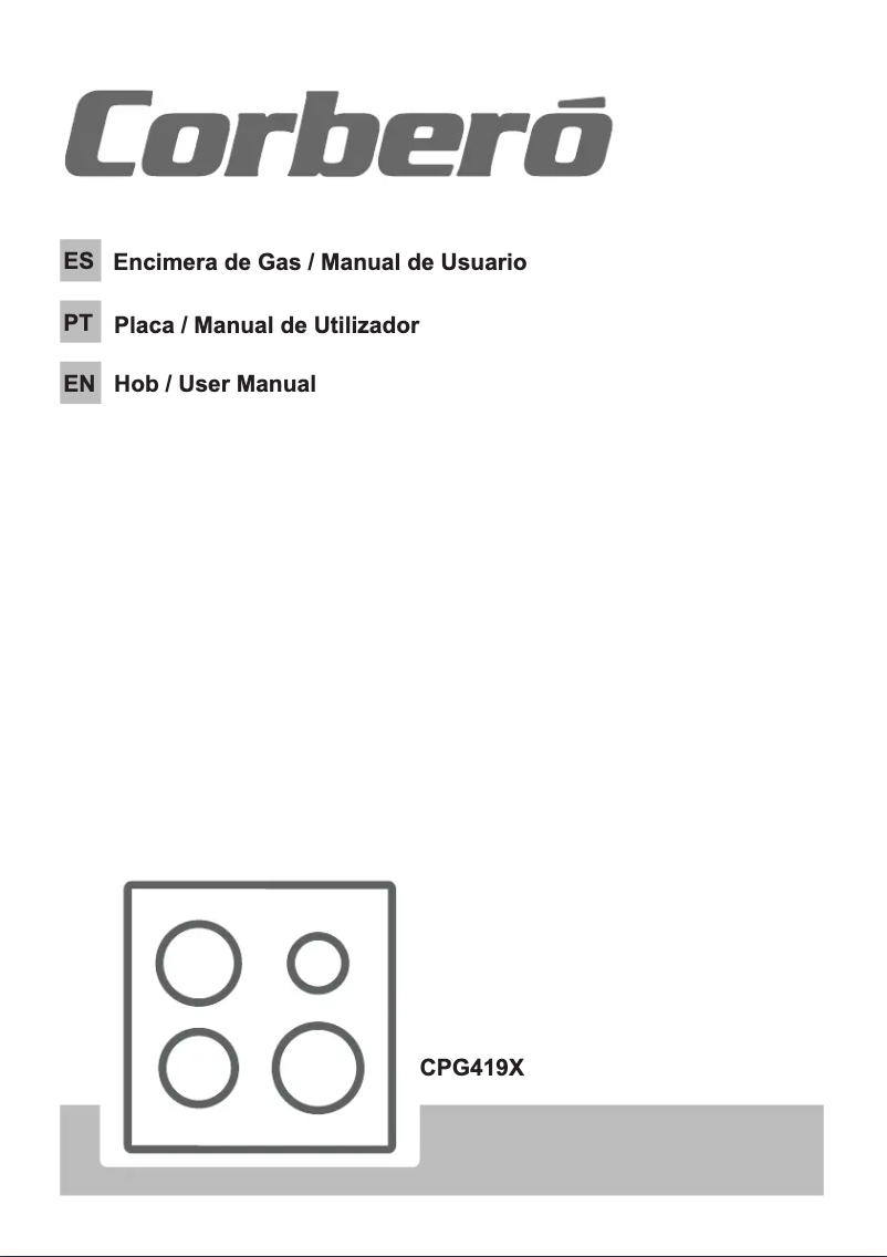 Page n°1 - Manuel utilisateur Corbero CCHEV409XGB