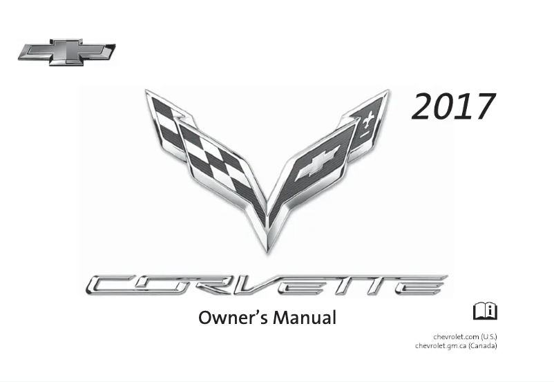 Image de la première page du manuel de l'appareil Corvette Grand Sport (2017)