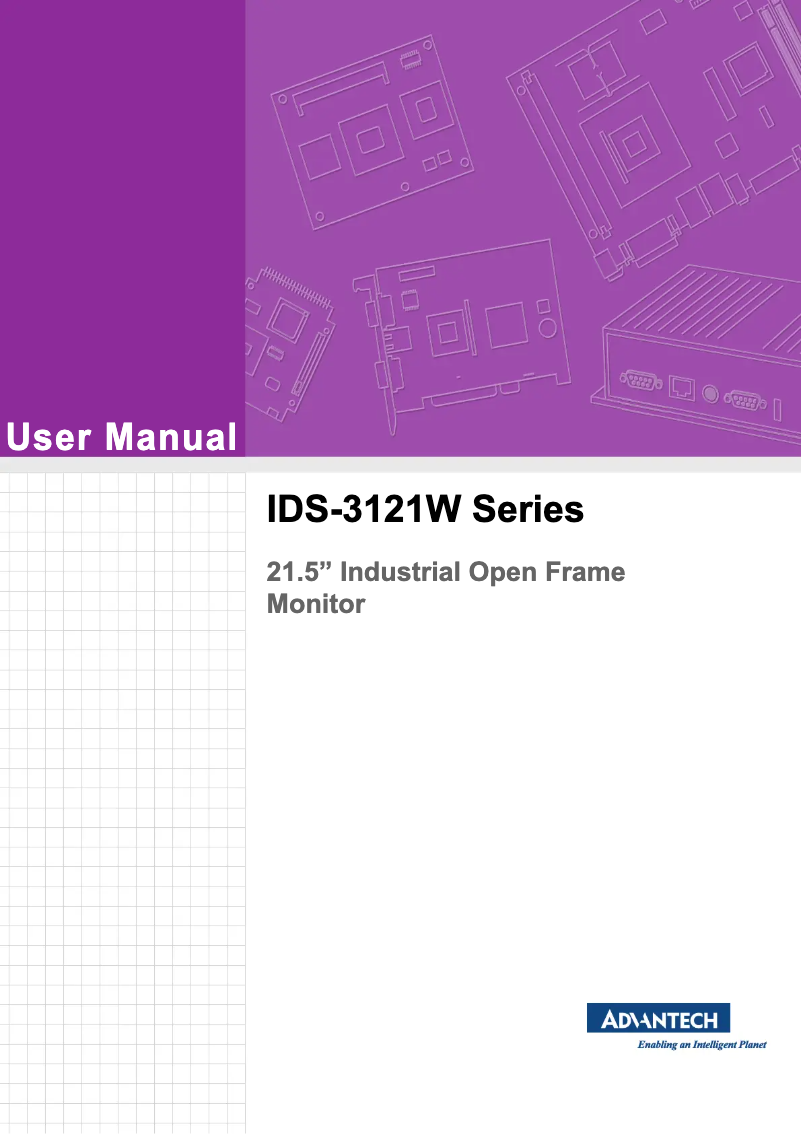 Página 1 del manual Manual de usuario Advantech IDS-3121WN-25FHA1E